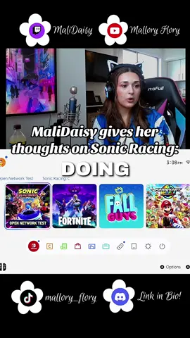 🌼TWITCH LINK IN BIO🌼 #sonicracing #soniccrossworlds #gaming #sega 