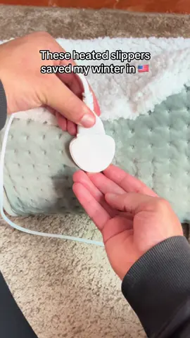 Cold feet? Never again 🥰  #coldfeet #heatedslippers #cozyseason #staywarm #usatiktok🇺🇸  Heated slippers with built-in warming technology to keep your feet cozy and warm all winter long. Perfect for people who always have cold feet or struggle to stay warm at home. These rechargeable thermal slippers are soft, comfortable, and ideal for relaxing during cold nights. Stay cozy, stay warm, and forget about freezing feet this winter.