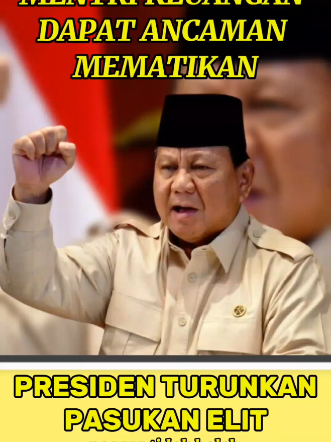 Prabowo Kirim Pasukan Elit! Tapi Ada yang Lebih Keren dari Ini 🔥🇮🇩 Berita belum pasti atau bisa (HOAX) Presiden Prabowo Subianto memerintahkan pasukan elit Kopassus untuk mengamankan rumah Menteri Keuangan Purbaya Yudhi Sadewa usai adanya ancaman pembunuhan dari kelompok yang diduga terlibat dalam jaringan mafia rokok, baja, nikel, dan tambang. Langkah ini menunjukkan bahwa negara tidak boleh kalah oleh mafia! Tapi di dunia yang keras seperti sekarang, kita juga harus tampil tangguh dan berkarakter. Makanya, di video selanjutnya gue tunjukin produk keren buat kamu yang pengen tampil seperti prajurit sejati — kuat, berani, dan siap siaga. 💪 🎯 Klik video selanjutnya lihat produknya sebelum kehabisan! #Prabowo #PurbayaYudhiSadewa #Kopassus #BeraniTegas #MafiaNegara 