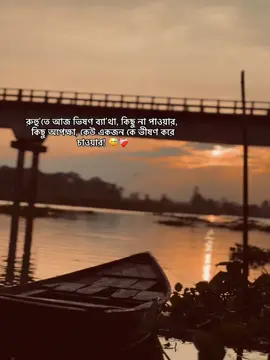 রুহু'তে আজ ভিষণ ব্যা'থা, কিছু না পাওয়ার, কিছু অপেক্ষা, কেউ একজন কে ভীষণ করে চাওয়ার! 😅❤️‍🩹 #foryoupage #fyp #foryou 