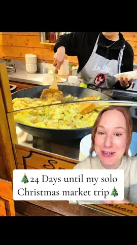 I’m one of those people who plans their trips around food, so Christmas markets are basically a dream come true for me. After three years of Christmas markets, this doesn’t even scratch the surface of all the food I’ve tried. What food are you most looking forward to trying at the Christmas markets? ➡️Follow along as I count down to my solo Christmas market trip to France and Luxembourg and share daily tips, travel inspo, and all things Christmas markets!🎄#solofemaletraveler #thisis40something #christmasmarket #alsace #Foodie  