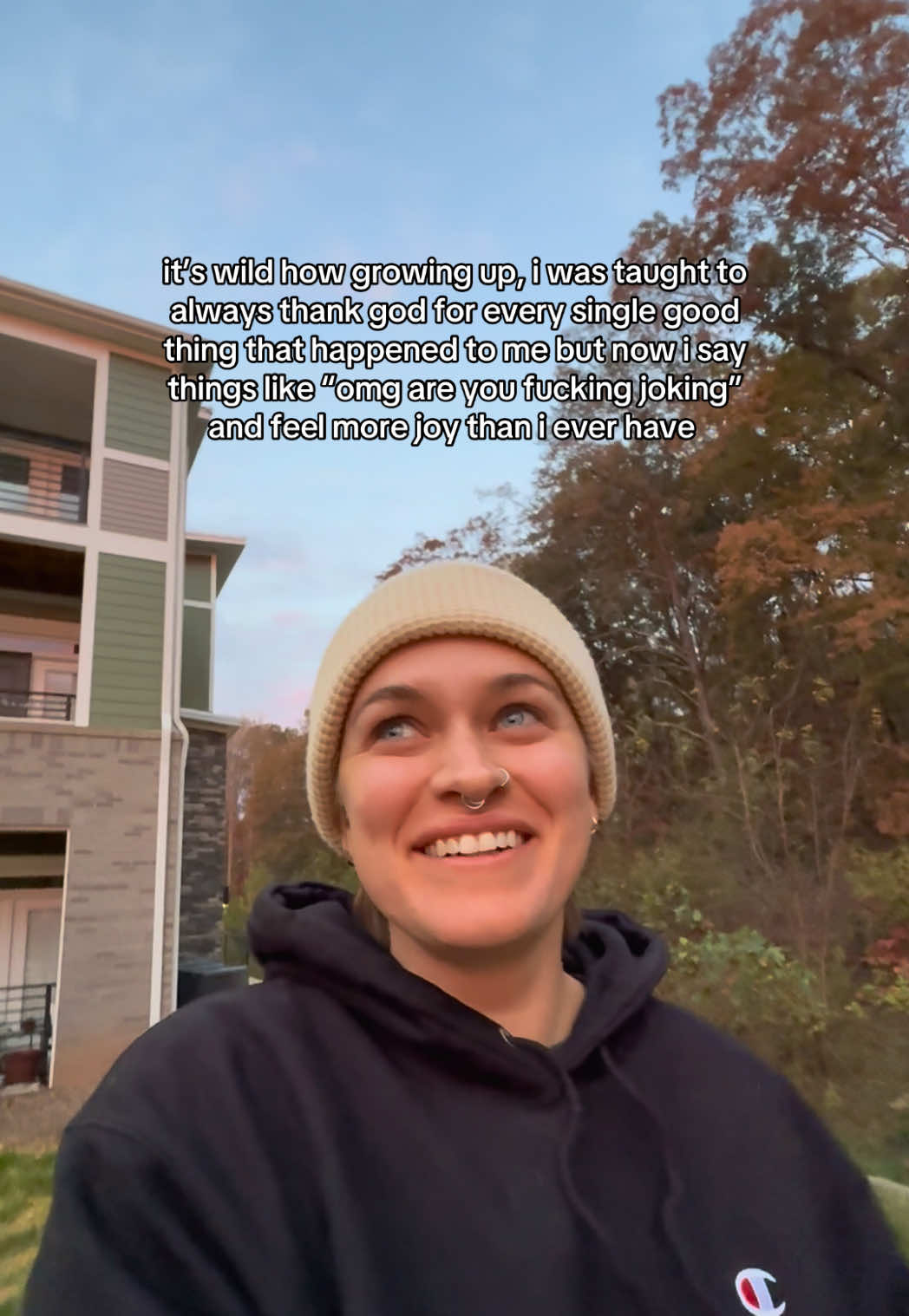 unlearning and deconstructing christianity is WILD 🤭 #exchristian #religioustrauma #deconstruction 