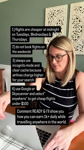 ✈️ For all my fellow freedom chasers and jet-setters… Here are a few ways to save money while you travel 🌍 and build a business that lets you actually enjoy it. Because here’s the truth…  When you run a digital business, your office can be anywhere - a coffee shop, a beach, or your kitchen table… as long as you’ve got Wi-Fi and your phone.  That’s the life I’ve been working toward — one where I can create income online, spend more time with my family, and travel in the future without worrying about clocking in. I started with zero followers, no tech background, and no clue what I was doing… But I did have the willingness to learn something new.  And within weeks of learning affiliate and digital marketing, I built a business that started generating income from my phone. $1k days & 4-5 figure months income. 👏🏻 The best part?  The program I joined is 90% done-for-you — meaning all the heavy tech work is already handled.  You just plug in, learn the strategy, and start growing your business at your own pace. If you’ve been craving location freedom and want to earn income online from anywhere, this is your sign ‼️  💡 Ready to see how it all works?  Comment CLASS and I’ll send you an invite to a free live masterclass that walks you through how to start your own digital business and create income from anywhere. Follow @wealthylifebylisa for simple digital income strategies, beginner business tips, and motivation to build a life full of freedom, travel, and peace. 💕