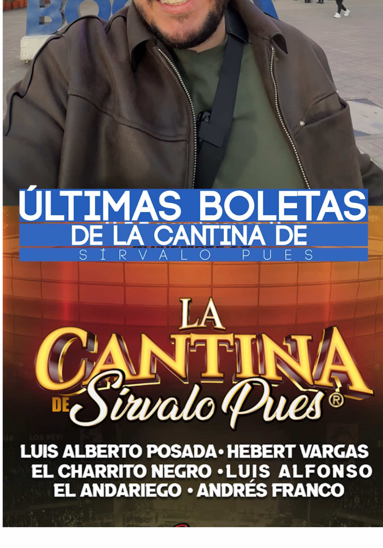 Vuelve Luis Alberto Posada con el concierto de Sírvalo Pues ¿quién invita la de guaro? #luisalbertoposada #elcharritonegro #luisalfonso #hebertvargas 