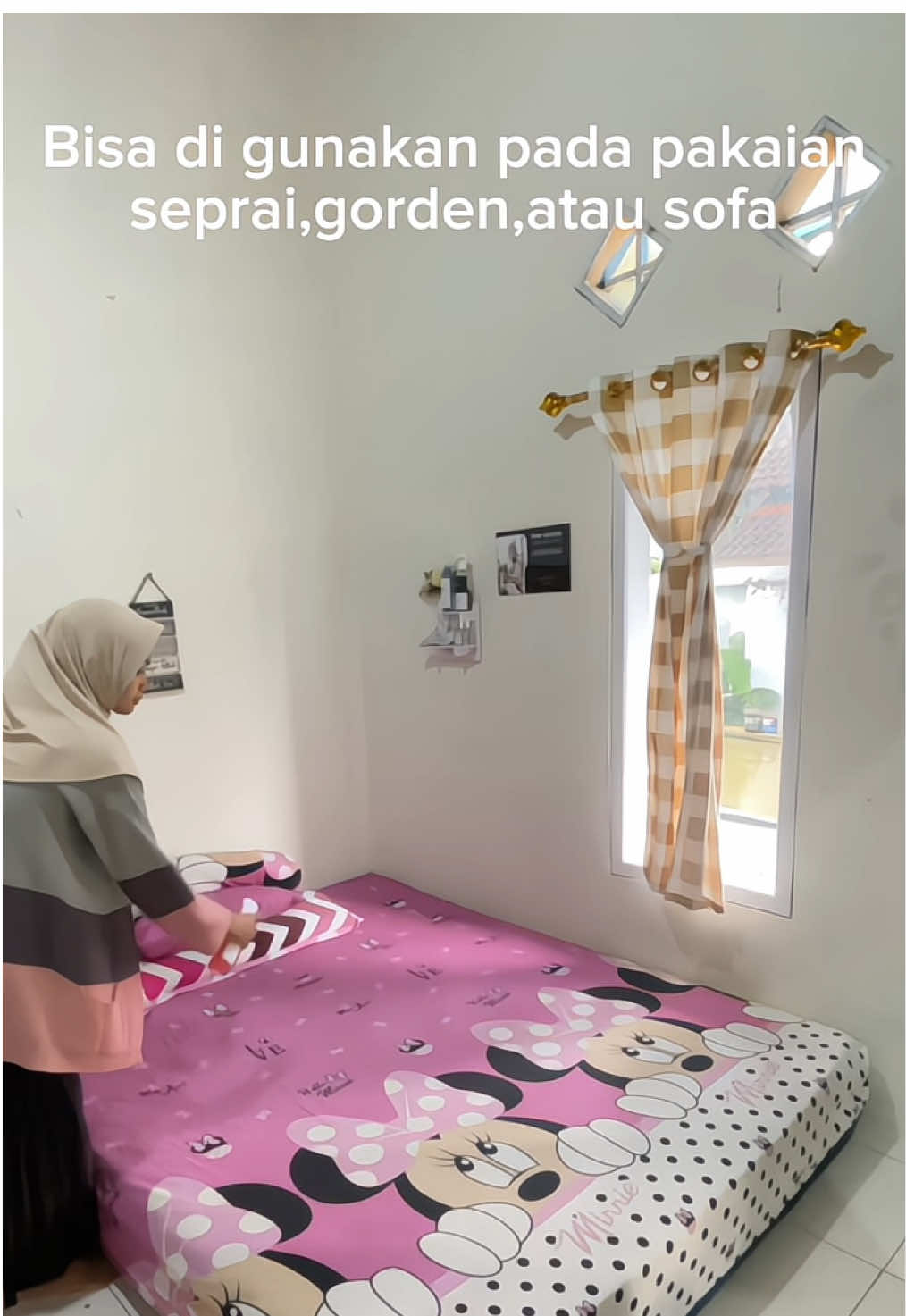 Yang mau cobain bisa cek dikeranjang kuningku ya😍 Ngga papa kamar ngga aesthetic yang penting bersih rapi dan wangi😍 @Thepro.id  #pewangiruangan #roomspray #homeliving #kontenkreator #fyp 