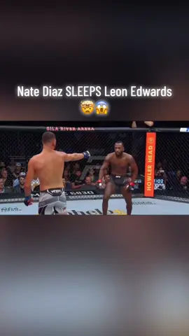 In a universe neighboring yours, Diaz absolutely SLEPT Edwards late in round 5 #UFC #sports #mma #fyp 