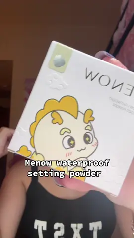 Kept my makeup on all day @MENOW US #facepowder #oilcontrolpowder #compactpowder #settingpowder 