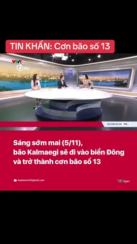 Tin khẩn : Cơn bão số 13