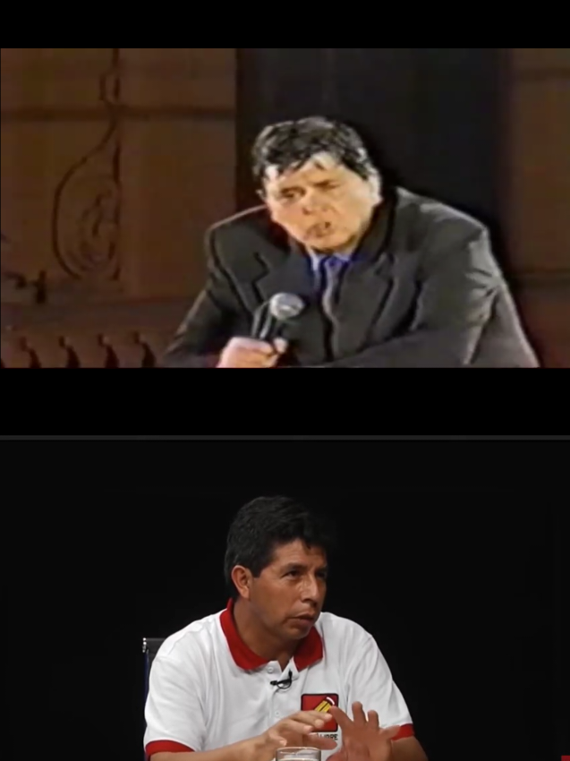 aquí Les traigo una comparación entre Alan García y Pedro Castillo. Antes nos engañaban con estilo Ahora nos engañan con cualquier cosa mano #alangarcia #pedrocastillo #meme #comedia #humorperuano 