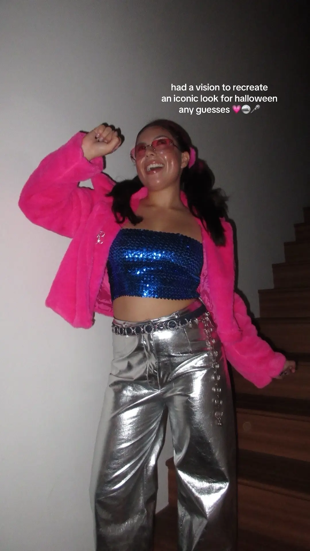 i love you @Britney Spears 🪩💗🎤 #halloween #halloweenoutfit #britneyspears 