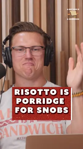 Hot Takes with Brie Larson & Courtney McBroom: Is Risotto porridge for snobs? 🤔 #AHotDogIsASandwich
