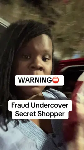 Fraud secret shopper 