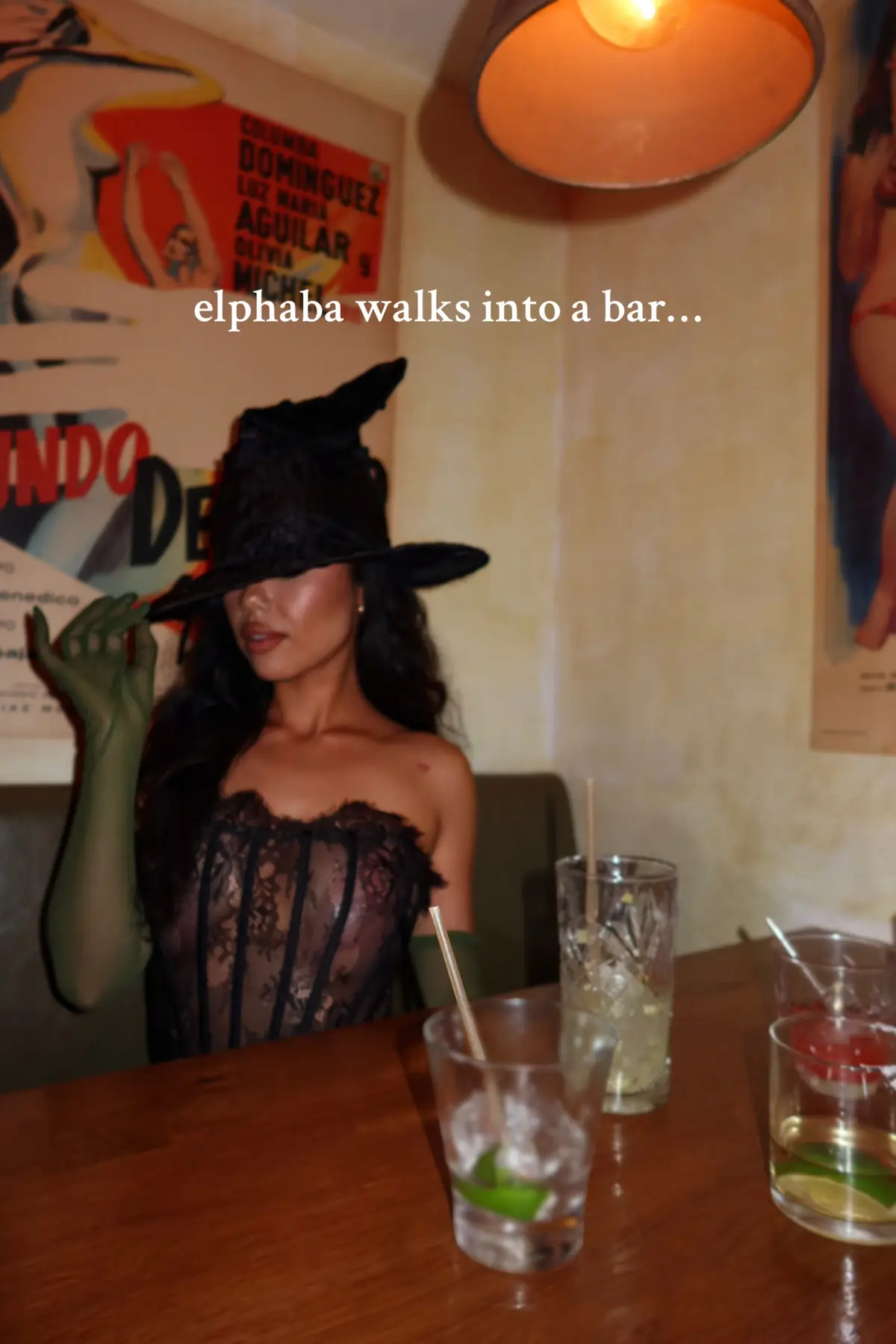 Elphie & I are actually the same #halloween2025 #wicked #elphaba 