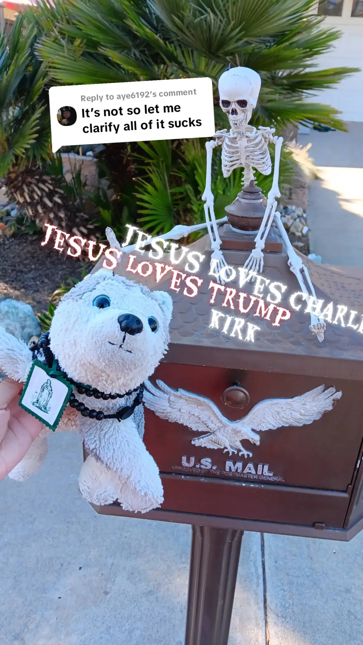 Replying to @aye6192 ☆Jesus Loves Charlie Kirk #donaldtrump 