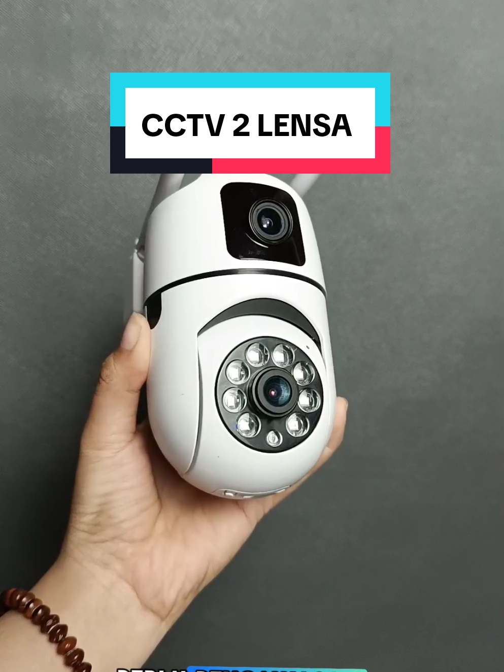 Rumah sepi wajib pasang cctv ini dari cctv y33a 2 lensa #cctvv380 #cctvindoor# #cctvmurah #cctvindonesia #cctvcamera 