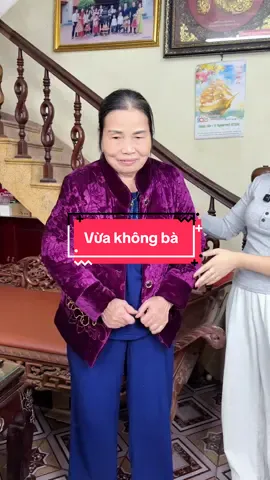 Vừa không bà #aonhungchoba #trending #xuhuong 