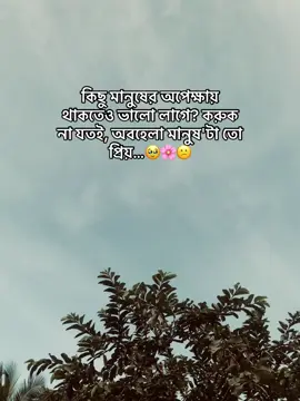 🦋🌷কিছু মানুষের অপেক্ষায় থাকতেও ভালো লাগে? করুক না যতই, অবহেলা মানুষ'টা তো প্রিয়…🥹🌸😕#creatorsearchinsights #foryoupage #viralvideo #trending #status @TikTok 