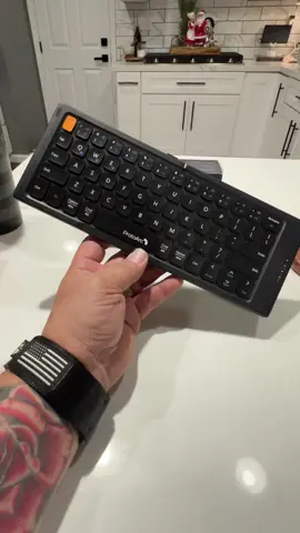 ProtoArc Foldable Compact Keyboard, XK04 Portable Bluetooth Keyboard with PU Leather Cover, Pocket-Sized Wireless Travel Keyboards for iPad, iPhone, Smartphone, Tablet and Laptop. #luskywatcher #TikTokShop #giftidea #musthave #youneedthis 