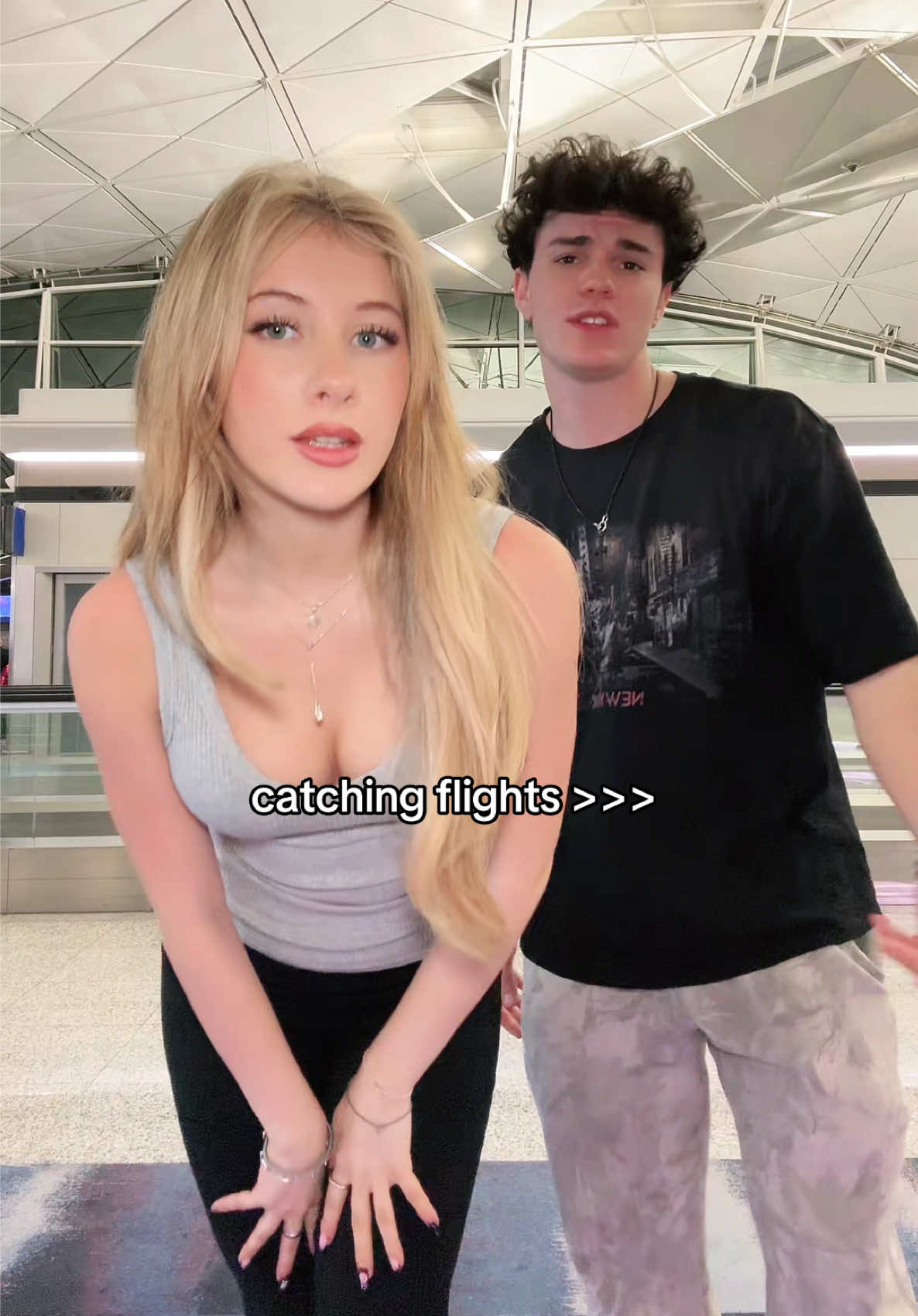 catchin flights not feelings 🤞🤞😛 @Jentzen Ramirez #fup #foryou #jelliana 