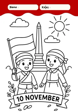 ide kegiatan seru dalam rangka memperingati Hari Pahlawan 10 November 2025 #belajarbarengsyaukidz #haripahlawannasional #haripahlawan #lembaraktivitasanak 