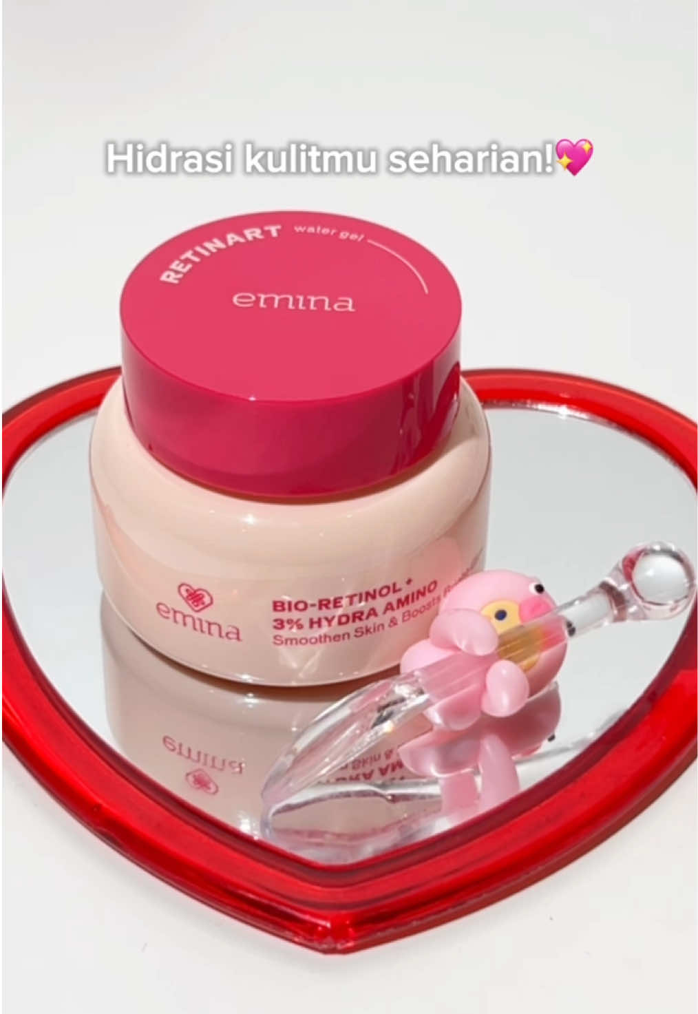 Saatnya coba basic skincare kamu pakai RetinArt ini!✨ #emina #moisturizeremina #retinolmoisturizer #moisturizerviral #retinolemina 