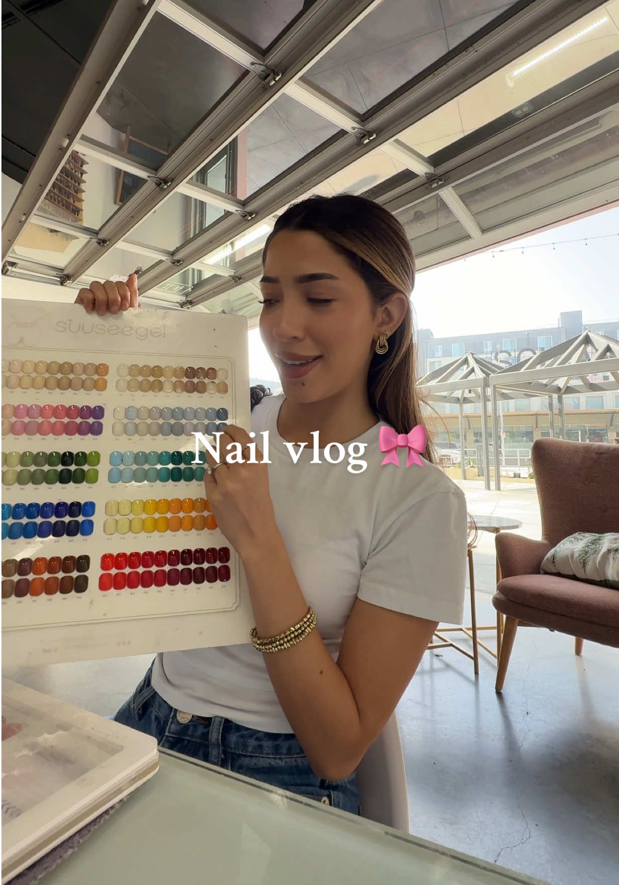 Acompáñame a mi nail appointment en LA 🪽me encantó como quedaron #nailvlog 