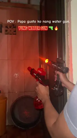 Electric Water Gun with Flame Effect Perfect pang regalo sa anak o inaanak mo.  #watergun #toysforkids 