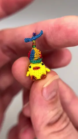 propeller hat 🌀#microcrochet #cute #tinythings #handmadegifts 
