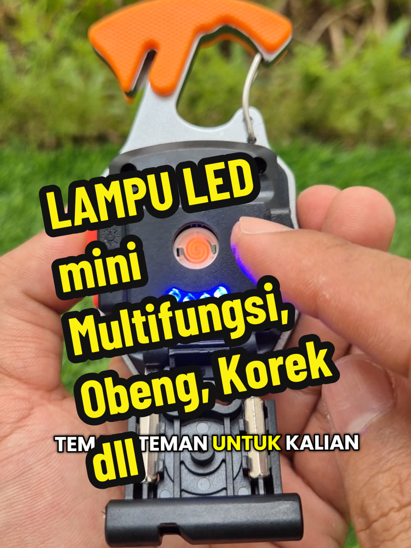 Simak aja videonya, ini lampu led saku Multifungsi yang bagus banget buat dimiliki 💡🙏🛒💨 #lampu #lampuled #lampuemergency #lampucamping #survivalkit 