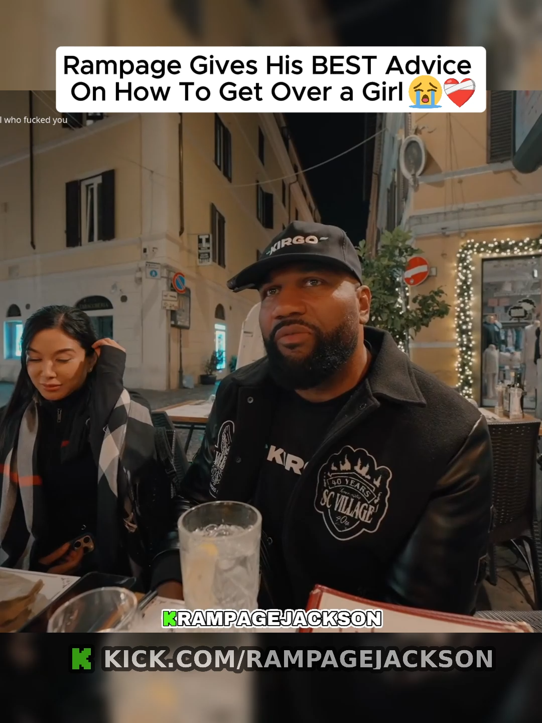Rampage Gives His BEST Advice On How To Get Over a Girl 😭❤️‍🩹#rampagejackson #UFC