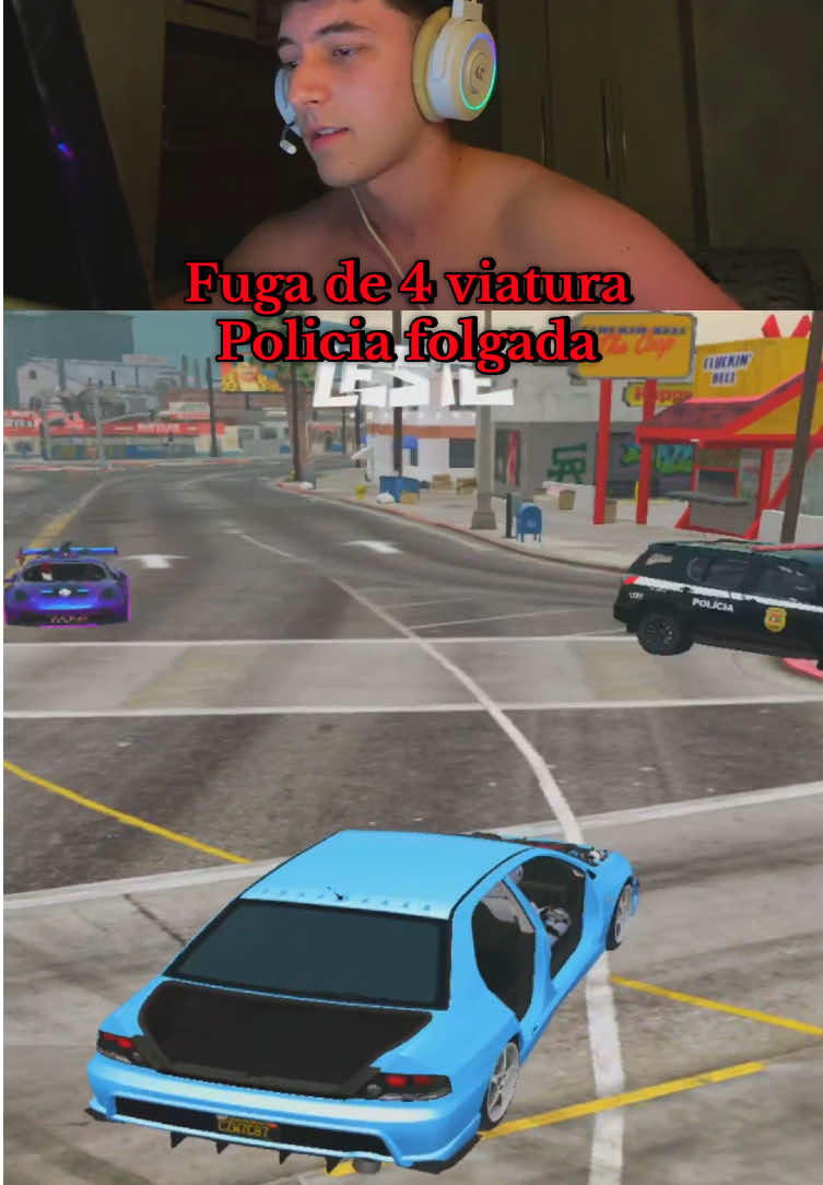 FUGA DOS PM FIVEM ❗️ #fy #fivem #fuga #viralvideos #roleplay 