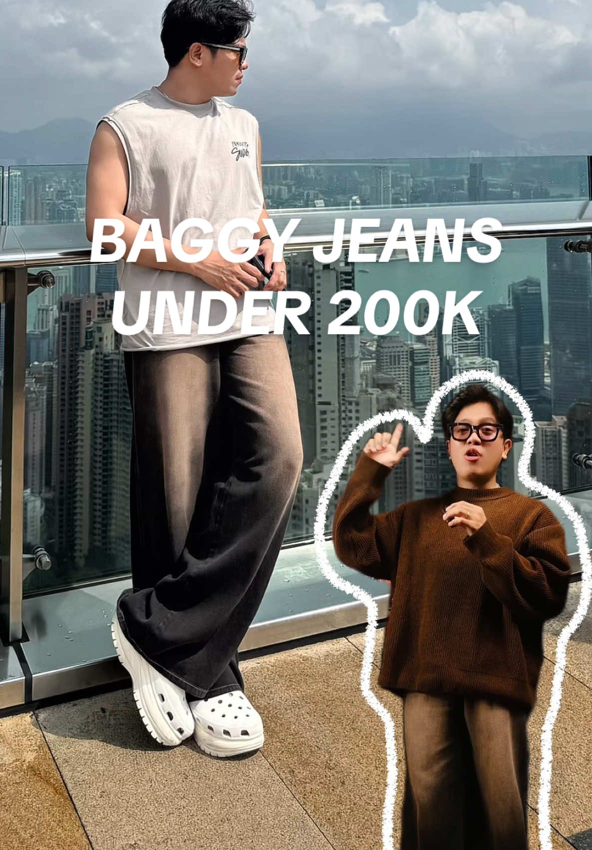 Baggy jeans under 200rb sebagus ini? Wajib check out! #baggypants #baggyjeans #denimjeans 