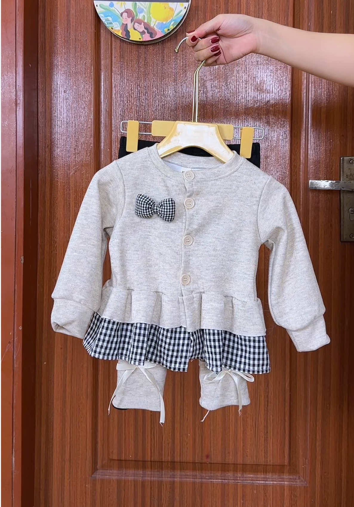 Sét bộ len lông cho bé #xuhuong #setbegai #setdobegai #setlenlongtho 