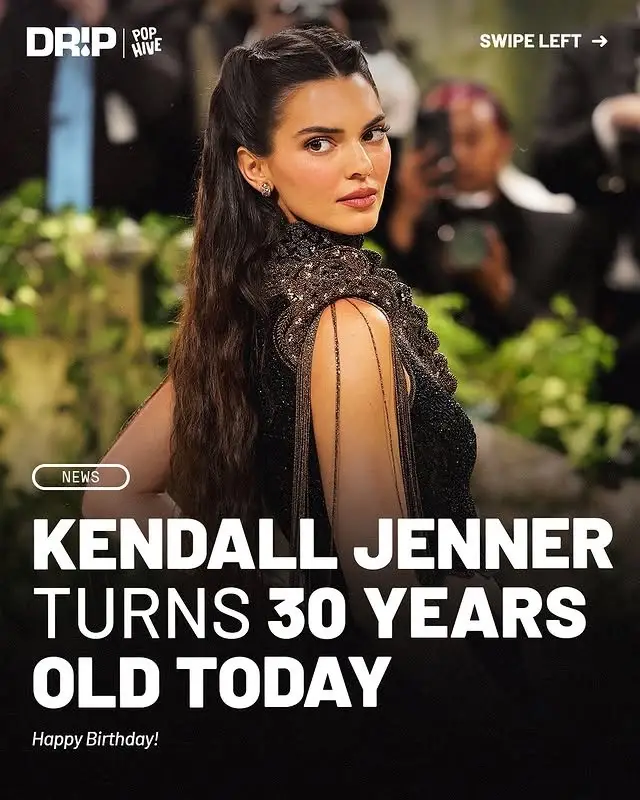 Happy 30th birthday to Kendall Jenner ‼️ #kendalljenner #jenner #kardashian #fashiontok #hypebeast #streetwear 