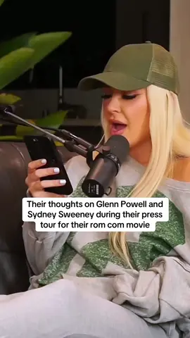 they wanted each other #tanamongeau #cancelledpodcast #brookeschofield #glenpowell #sydneysweeney 