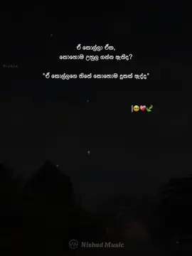 ඒ කොල්ලා ඒක කොහොම උහුල ගන්න ඇතිද ඒ කොල්ලගෙ හිතේ කොහොම දුකක් ඇද්ද..! #nishad__music #nishad__music1 #nishad__wadan1 