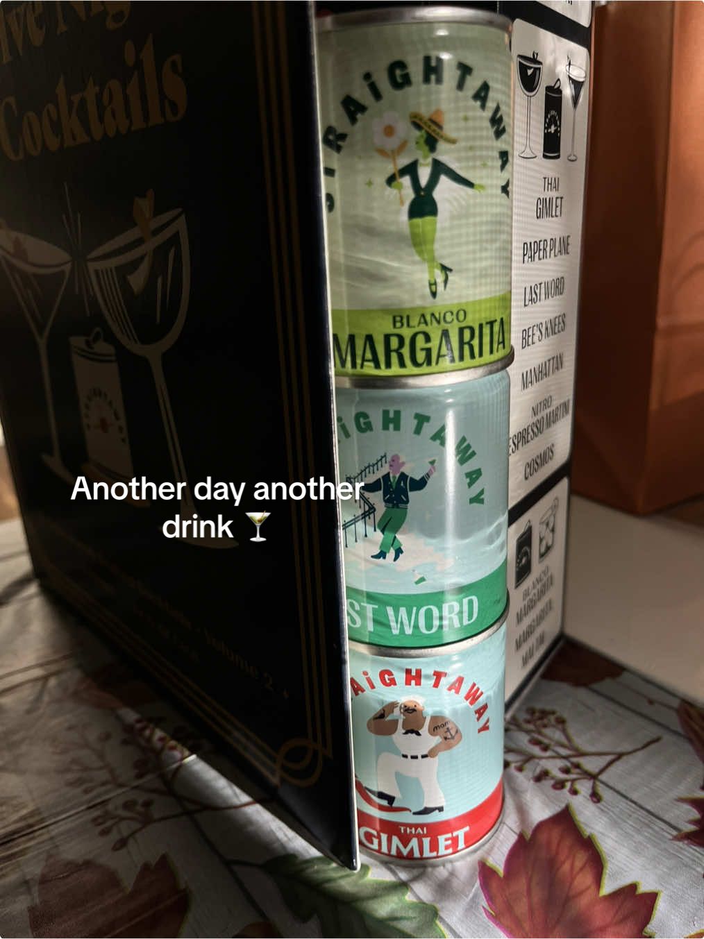 Monday craziness calls for a little after work drink 🥃✨ it’s been a long week & its only MONDAY!@straightawaycocktails  #slayagebyjay #drinkoclock #happyhour #drinksathome 