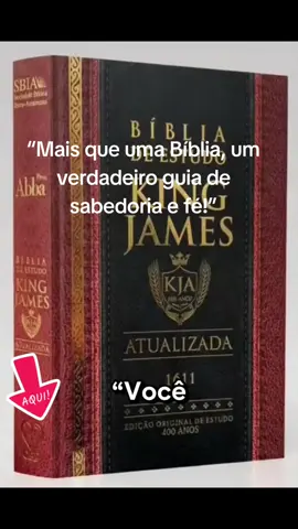 “Estude a Palavra com profundidade e revelação — Bíblia King James Atualizada!” #vaiprofy #vaiprafy #fypage  #BibliaKingJames #PalavraDeDeus