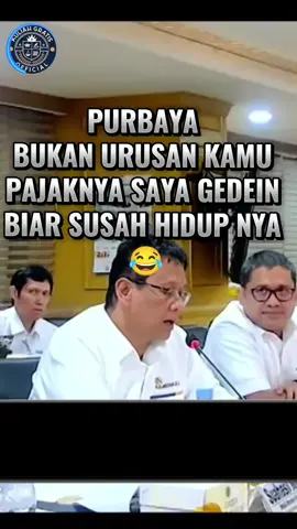 Menkeu : Kalo ada yg main2 , tandanya mereka gak aman, bukan urusan kamu, pajaknya saya gedein, biar susah hidup nya #menkeu #purbayayudhidasewa  #purbaya #fyp #foryou