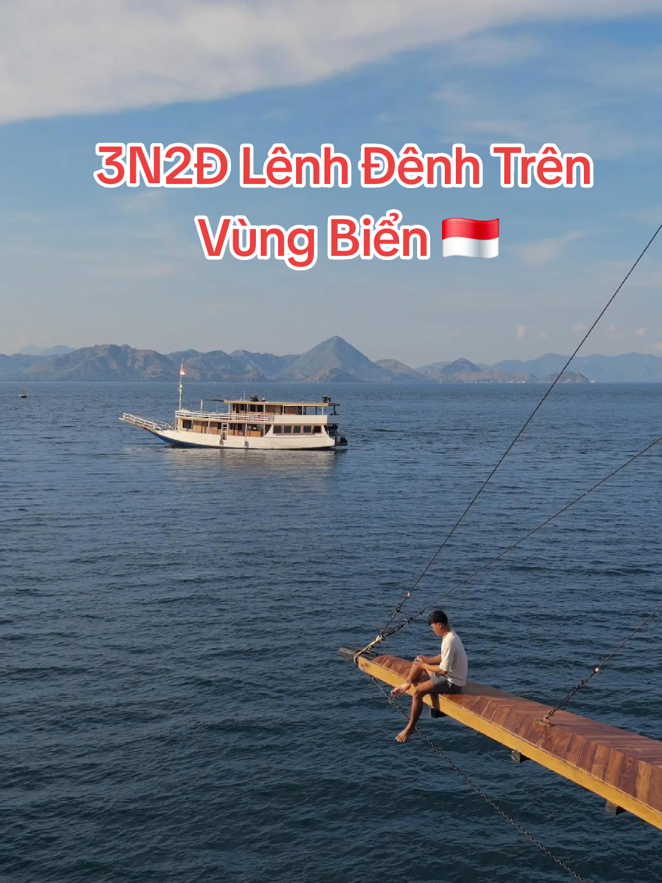 3N2Đ lênh đênh trên biển và khám phá đảo rồng Komodo. #HiepDiLan #FreedivingTravel #Lantudo #indonesia 