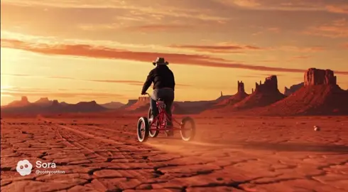 Just taking a stroll around mars on my tricycle. 