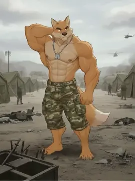 I am sure Otake was in the army. I have no proofs but also no doubts. #furry #furrytiktok #furryfandom #furryart #furrycommunity 