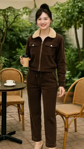 Set bộ nhung thu đông  #setthudong #setnu #setdoxinh 