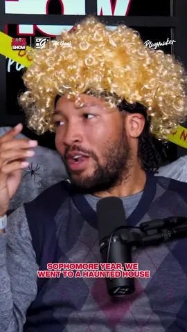 Jalen confirmed NOT a fan of haunted houses TheGameCaps use code ROOMMATES