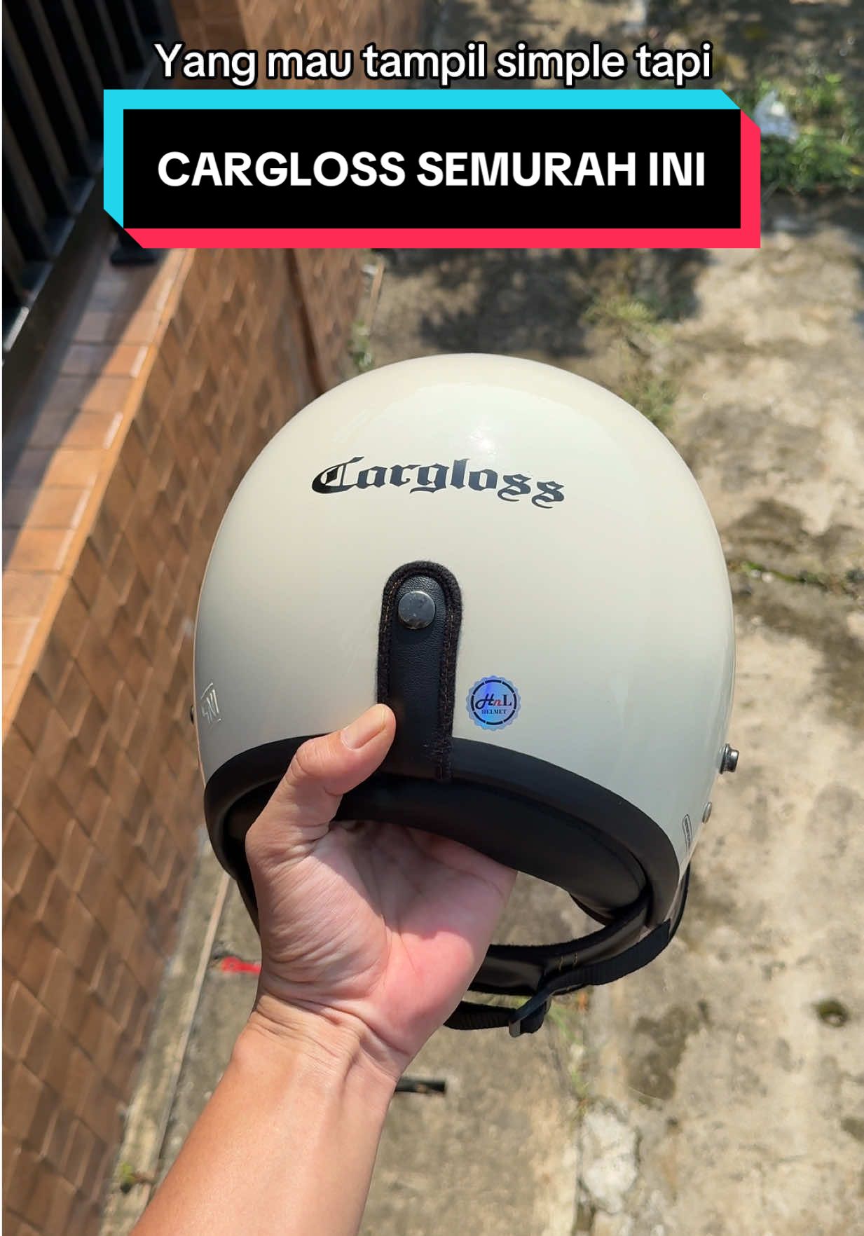 Rugi gak chek out sekarang harganya lagi promo guys😋 #helmbogo #helmcargloss #helmretro #fyp 