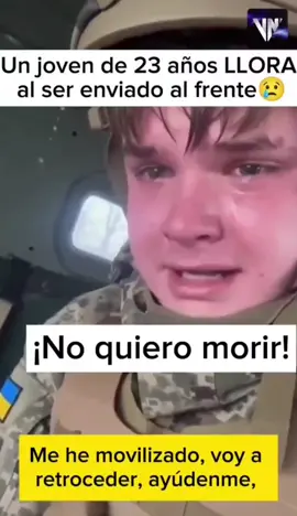 🔴 ¡DRAMA HUMANO EN UCRANIA! Un soldado ucraniano llora al ser reclutado forzosamente: 