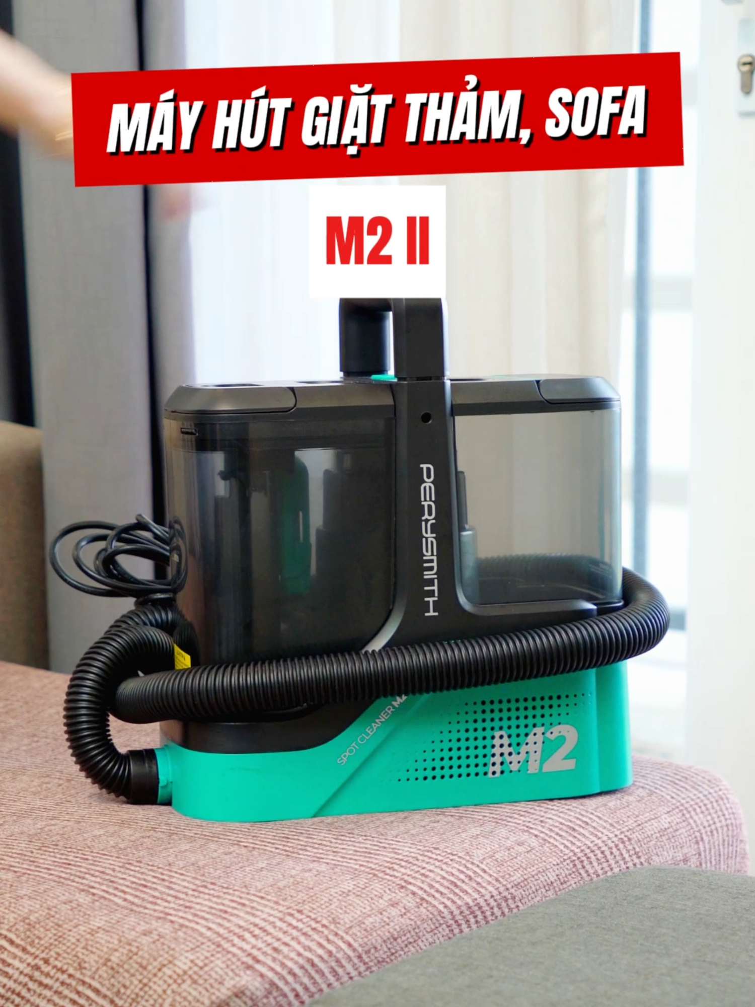 Bạn đang tìm kiếm giải pháp hút giặt đa năng? #PerySmith #dogiadung #giadungtienich #vesinhnhacua #giattham #giatsofa #livestream #fypシ゚ #xuhuong #m2ii