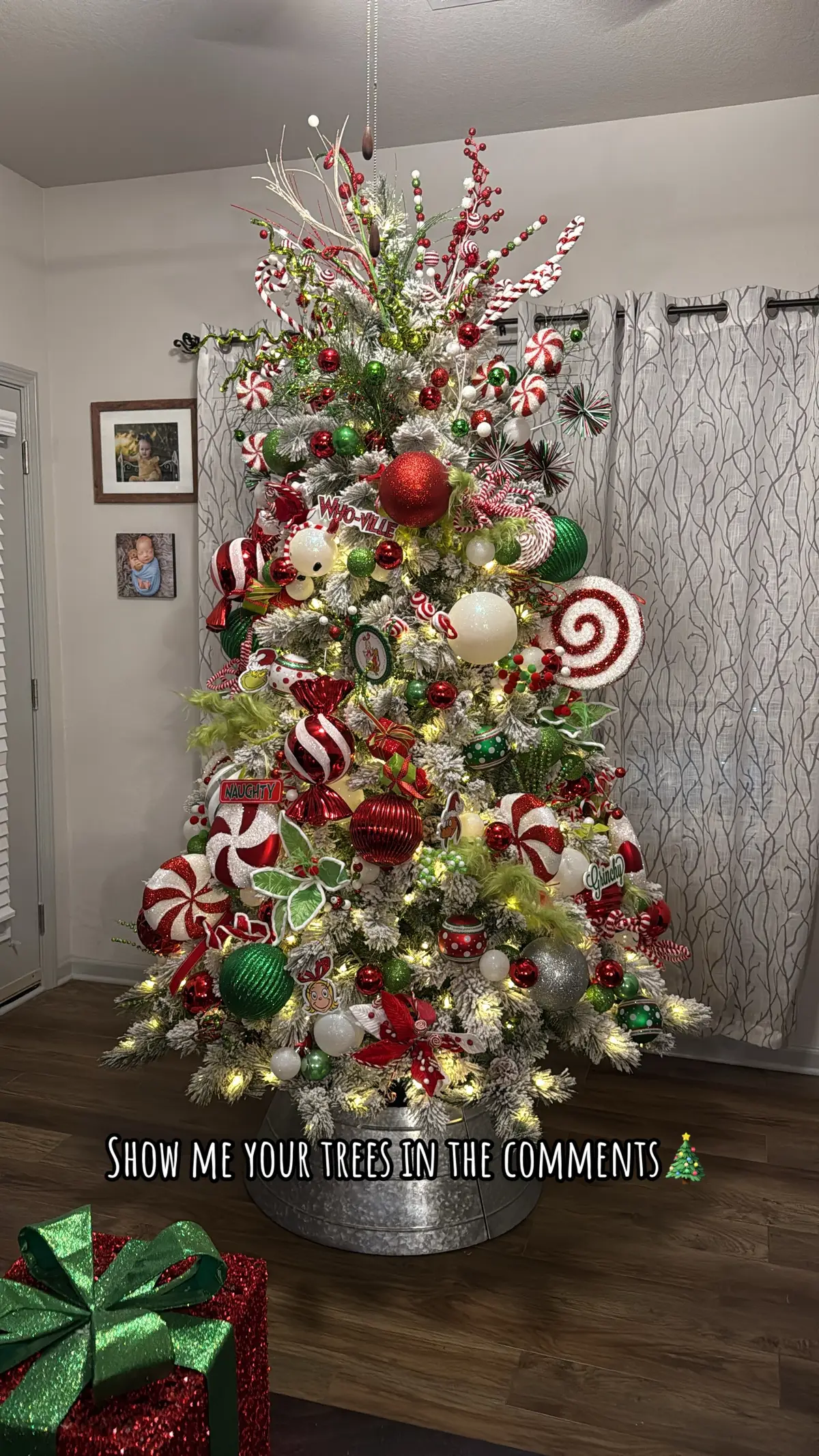 Photo comments only! #itstime #christmastree #grinch #fyp #viral 