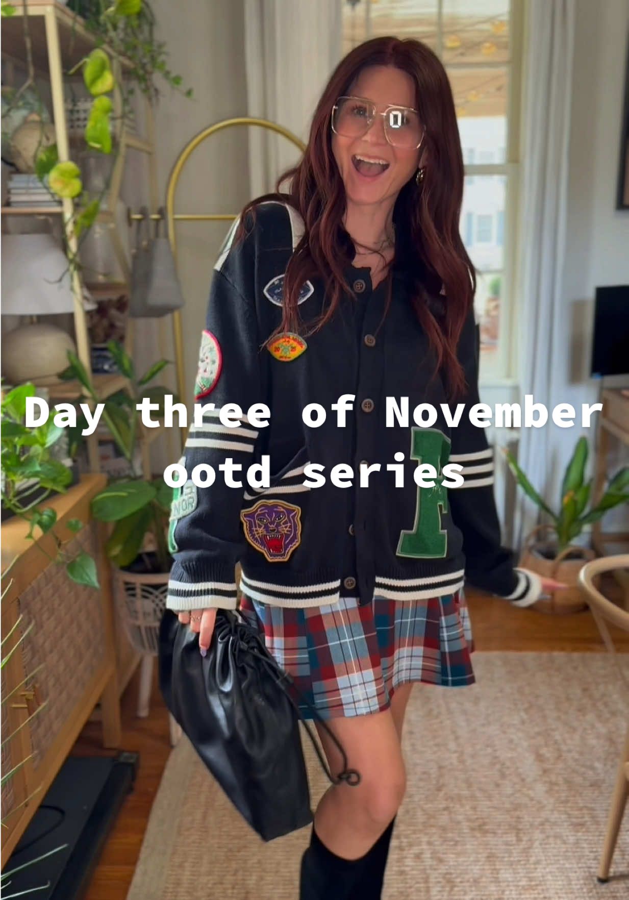 Day three of my ootd! Follow me monthly for easy outfit inspiration you can do at home ! This look gives trendy yet that old school feel! These @Inez Shoes boots are so chic!  Use code Brandi15 & link below for 15%  Comment SHOP below to receive a DM with the link to this post on my LTK(must be following for links) ⬇ https://liketk.it/5uLvL •Fall fashion, Autumn outfit, OOTD, Fall style, Outfit inspiration, Seasonal fashion, heels, Fashion, Style essentials, Cozy chic, Must-have boots, Fashion blogger, fashion, cardigan style, causal look,weekend casual wear, boot style, trendy looks, street style, jersey style, style, old school vibes, content creator• #OOTD #shoestyle #outfitinspo #style #fashiontiktok