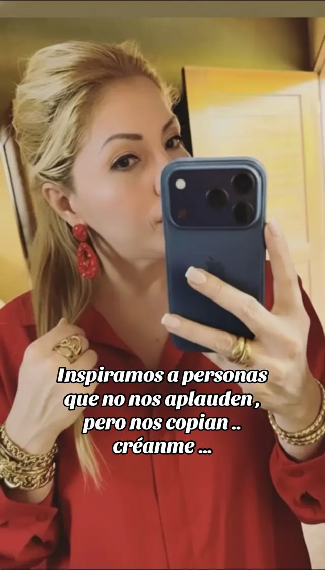 Inspiramos a muchas personas que no nos quieren pero en algún momento nos copian